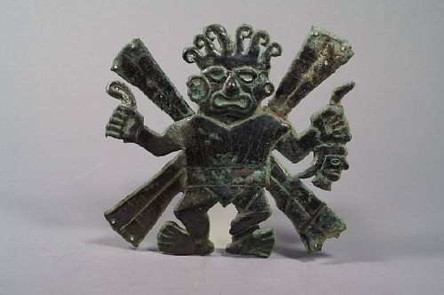 Metal: Loma Negra Copper Applique of the Decapitator Price Upon Request