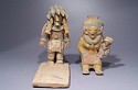 Ecuador, Jamacoaque Platform with priest and woman holding a small figure
Ceramic