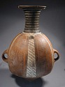 Chile, Arica / Inca Aryballus with geometric design from Chile
Ceramic