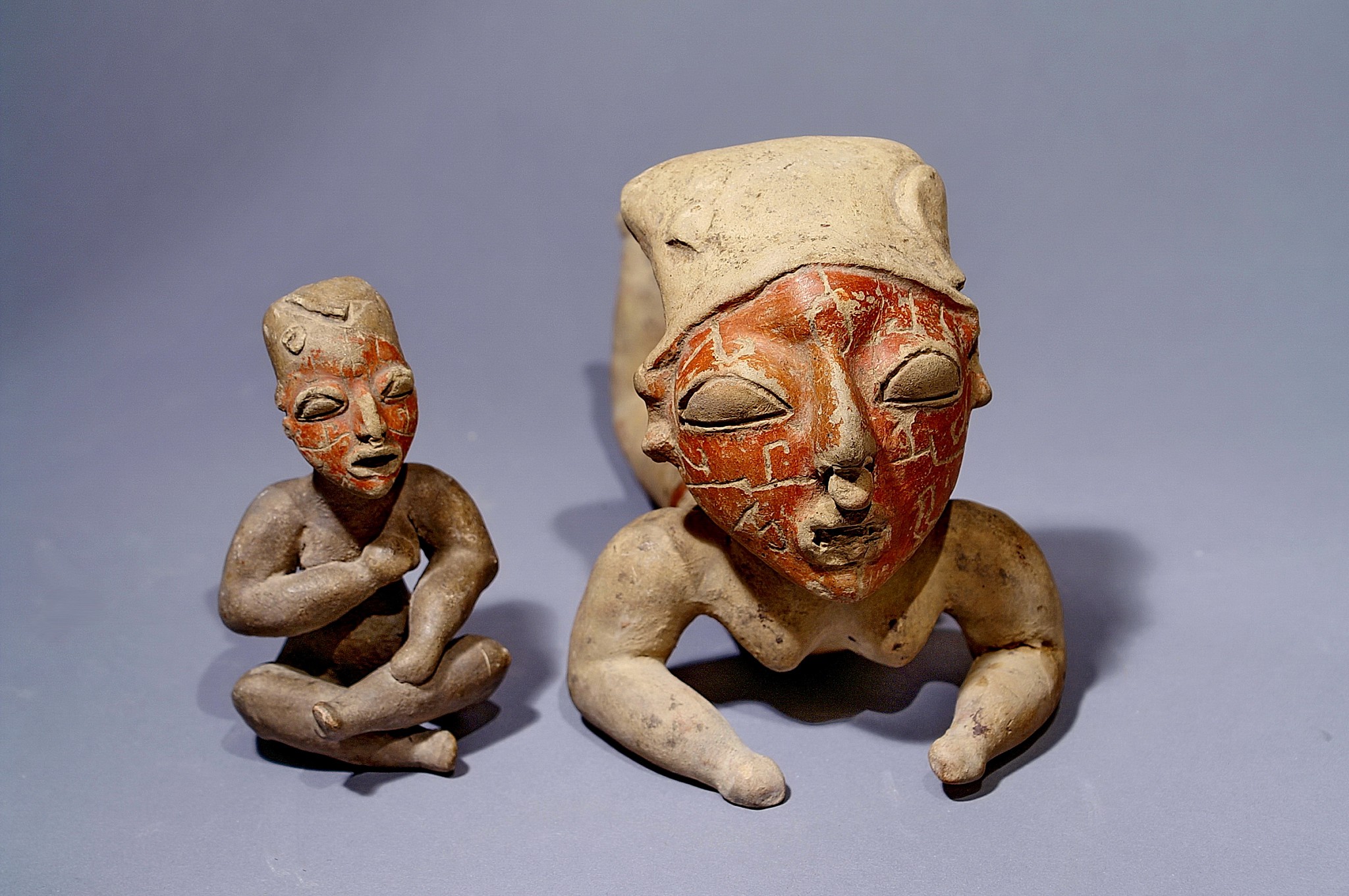 Mexico Casas Grande Gadrooned Ceramic Vessel With Geometric Designs 