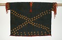 Peru, Sihuas Green Sleeved Poncho with tie-dye pattern
Textile