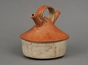 Colombia, Calima Ceramic Double Spout Vessel in Shape of a Circular  House
Ceramic