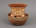 Peru, Wari House Vessel with Overhanging Roof on Two Pillars
Ceramic