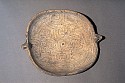 Brazil, Marajo Plate with incised geometric design and zoomorphic handles
Ceramic