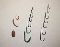 Chile, Early Fish Hooks Made of Shell, Copper and CatusThorn in Varying Sizes
Metal