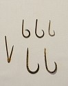Chile, Six Cactus Thorn Fish Hooks
Wood