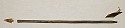 Chile, Arrow with Quartz Point and Feather Fletching
Wood