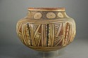 Mexico, Casas Grande Gadrooned Ceramic Vessel with Geometric Designs
Ceramic
