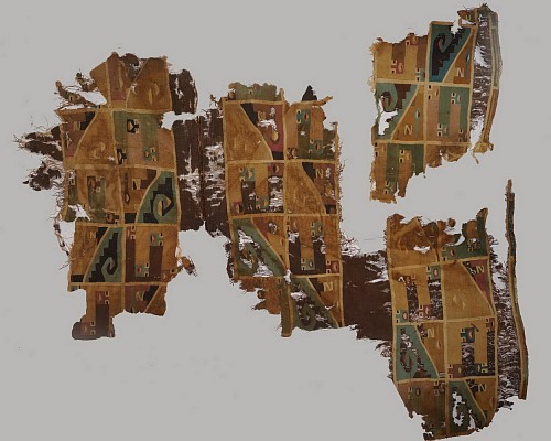 Textile: Wari Tapestry Sections to a Tunic from the Highlands Price Upon Request