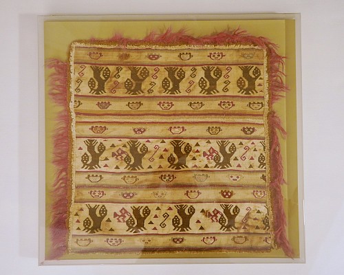 Peru - Chimu Tapestry Panel with 18 Cacti $3,250