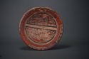 Panama, Macaracas Stye Ceramic Dish Decorated with Stylized Pair of Saurians
Ceramic