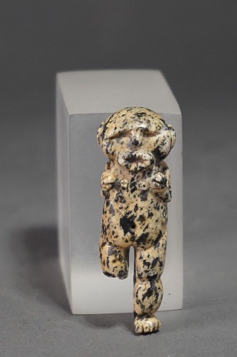 Work: Veraguas Speckled Stone Pendant $1,800