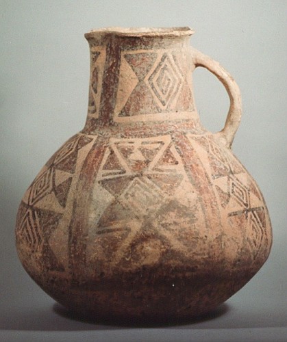 Bolivian Ceramic Vessel Decorated with Geometric Designs $2,800