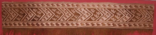 Work: Chancay Fringed Tapestry Border with Cats and Birds $2,200