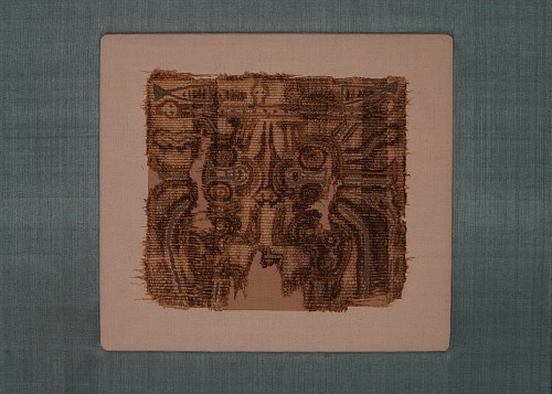 Work: Paracas Painted Mummy Mask with Reversible Mirror Image $4,700