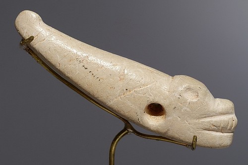 Work: Taíno  Abstracted Dolphin Amulet