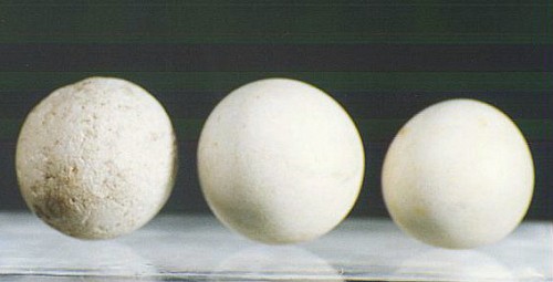3 Pre-TaÃ­no White Stone Balls
