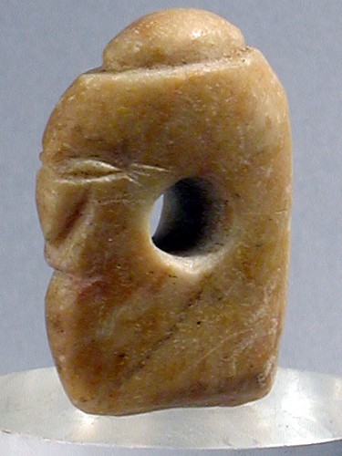 TaÃ­no  Stone Amulet with Central Drill Hole