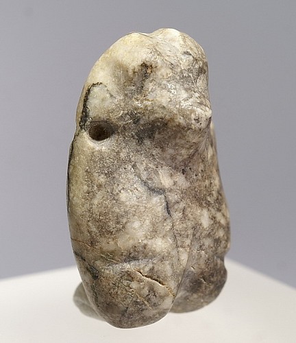 Work: Taíno  Rare Stone Amulet of an Agouta