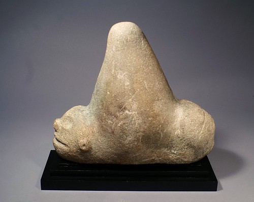TaÃ­no Stone Three-pointer of Yucahu, the Supreme Spirit
