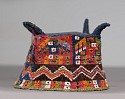 Peru, Wari Four-Corner Pile Hat Decorated in 3 Registers
Textile