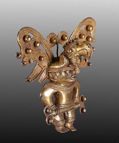 Tairona Cacique With Bird Headdress $18,000