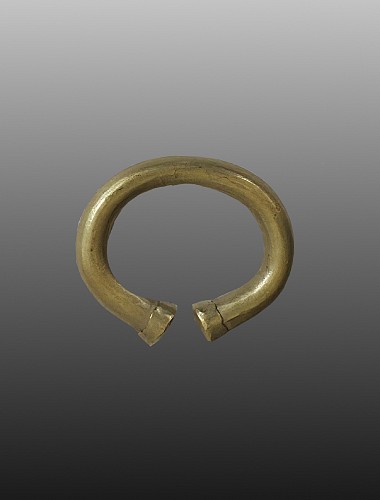 Work: Sinu Solid Gold Nose Ring with End Caps $7,000