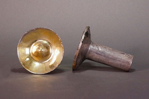 Work: Wari Pair of Gold and Silver Ear Plugs $7,500